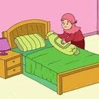 Gambar Tempat Tidur Berantakan Kartun